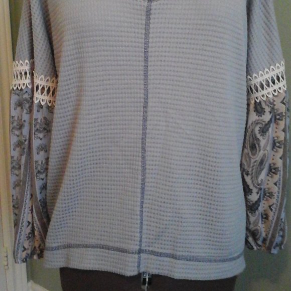 Truself, Long Sleeve Top, 1X - Picture 2 of 7